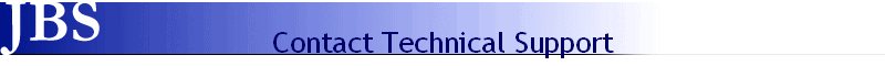 Contact Technical Support