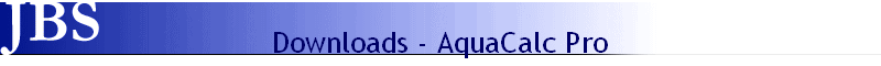 Downloads - AquaCalc Pro